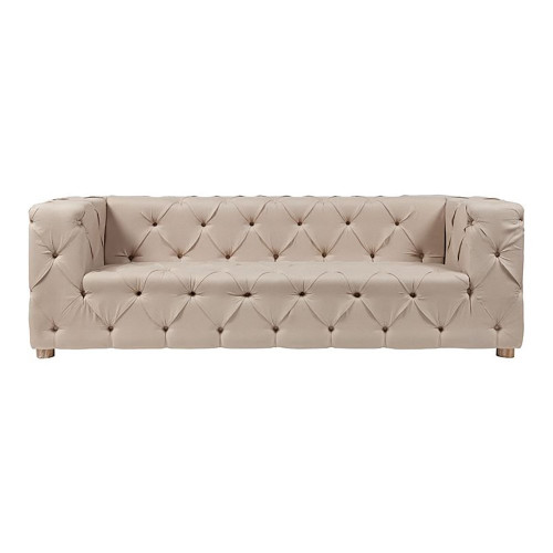 диван soho tufted прямой бежевый в Сургуте