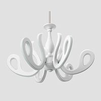 потолочная светодиодная люстра ambrella light orbital classic fk81/6 wh 292w d640 белая в Сургуте