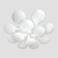 потолочная светодиодная люстра ambrella light orbital cloud fc26/12 wh 432w d1140 в Сургуте