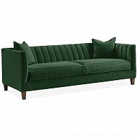 диван penelope sofa прямой зеленый в Сургуте