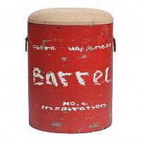 столик-табурет barrel red красный в Сургуте