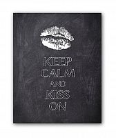 постер keep calm and kiss а4 в Сургуте