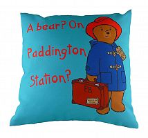 подушка с принтом paddington bear blue в Сургуте