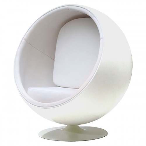 кресло eero ball chair белое в Сургуте