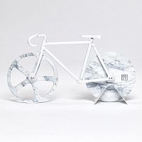 нож для пиццы из нержавеющей стали the fixie, белый мрамор в Сургуте