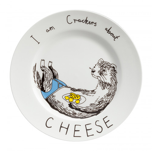 тарелка i am crackers about cheese в Сургуте