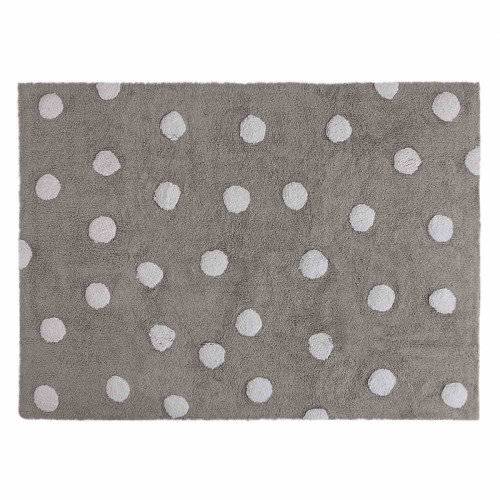 ковер polka dots серый-белый в Сургуте