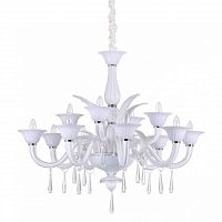 подвесная люстра ideal lux renoir sp12 bianco в Сургуте