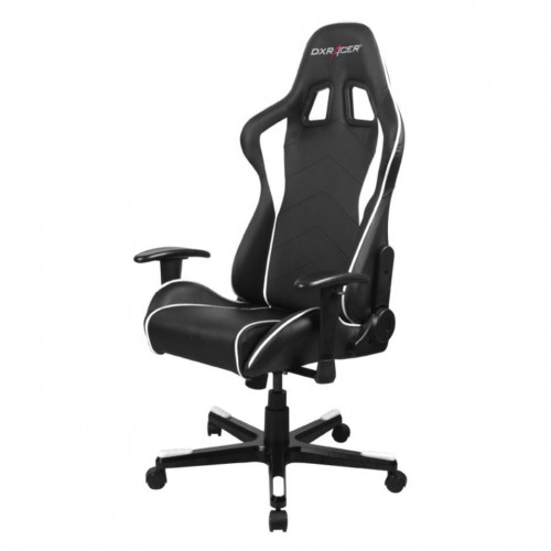 кресло геймерское dxracer formula черно-белое в Сургуте