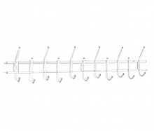 вешалка настенная standart 11 бело-серая в Сургуте