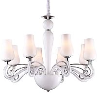 подвесная люстра arte lamp biancaneve a8110lm-8wh в Сургуте