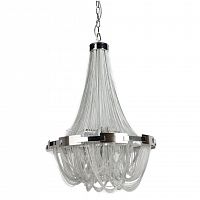 люстра firenzo серебро, прозрачная в Сургуте