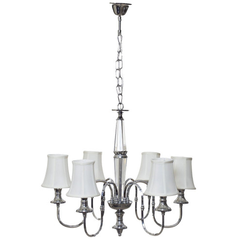 люстра дизайнерская classic8 69*50 белая в Сургуте