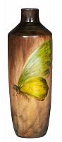 ваза настольная fresco yellow butterfly в Сургуте