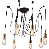 подвесная люстра arte lamp mazzetto a4290sp-7bk в Сургуте