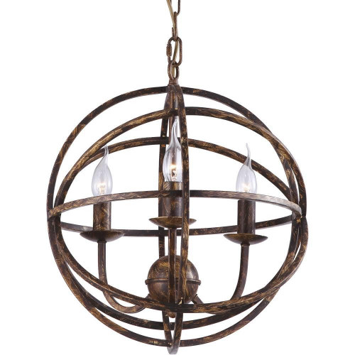 подвесная люстра arte lamp kopernik a1703sp-3br в Сургуте